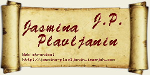 Jasmina Plavljanin vizit kartica